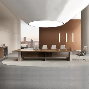 Office Furniture Luxury Modern Scratch-resistant Meeting Room Table Conference Table Office Desk Commercial Furniture