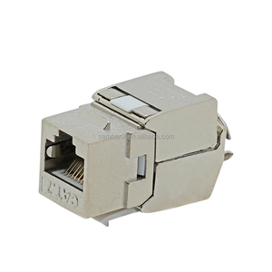 Toolless <span class=keywords><strong>Keystone</strong></span> <span class=keywords><strong>Jack</strong></span> cat6A FTP bảo vệ <span class=keywords><strong>RJ45</strong></span> CAT6 CAT7 - Product Image 1
