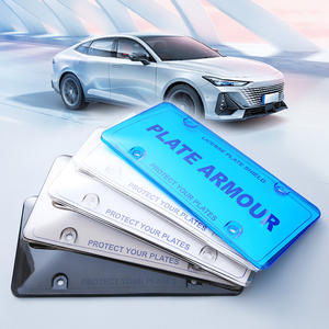 Marco Transparente para Matrícula, Cubierta Protectora para Matrícula Estilo Americano, Cubierta <span class=keywords><strong>de</strong></span> Plástico para Placa <span class=keywords><strong>de</strong></span> Matrícula <span class=keywords><strong>de</strong></span> Vehículo Estadounidense - Product Image 6