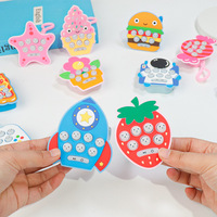 Nouvelle console de jeu portable Whack-A-Mole de style dessin animé, adorable, éducative, pour enfants, en PVC, anti-stress, mini