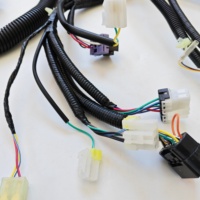 Connecteur de câblage moteur, klaxon, phare, protection environnementale CE pour noyau en cuivre étamé ignifuge