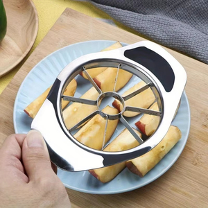 Multifunktionale Küchenhelfer aus Edelstahl mit Komfortgriff, Apfelteiler, Gemüse- und Obstwerkzeuge, Zubehör - Product Image 3