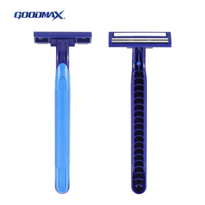 Rasoir jetable Goodmax à triple lame en acier inoxydable importé, entièrement lavable à l'eau, rasoir portable - Product Image 4