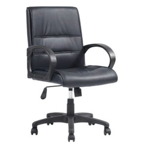 Silla de oficina moderna y cómoda de cuero 36019-6035C/B/A - Product Image 4