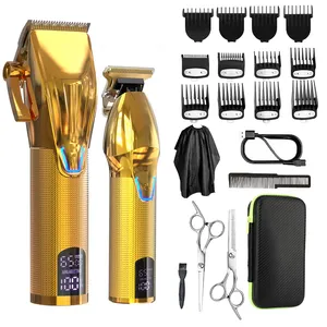 Professional Hair Salon Clippers Usb Rechargeable Cordless Hair Trimmers & Clippers Professional Barber Clippers