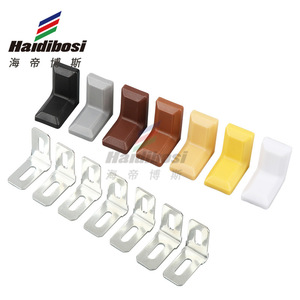 Soportes de Esquina de Plástico Haidibosi Tf-95, Herrajes Duraderos para Soporte de Estantes de Gabinete - Product Image 1
