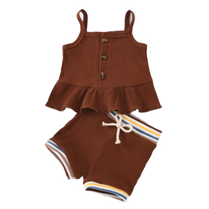 Tenues d'été super mignonnes et adorables pour bébés filles, ensembles de vêtements pour l'été - Product Image 5