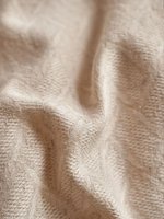 Couette Hypoallergénique Respirante Imprimée en Lin et Coton Jacquard Doux pour la Peau, Garnie de Fibres de Soja, Taille King, Classe A Double