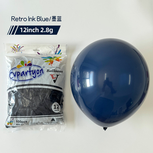 Feliz cumpleaños decoración fiesta suministros Deco globo Retro tinta azul cromo oro tema globo arco guirnalda Kit Set - Product Image 5