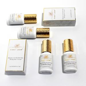 Pegamento para Pestañas Pinky Leem con Aroma a Plátano, Hecho en Corea, Secado Rápido, Pegamento para Extensión de Pestañas de Marca Privada, Adhesivo para Pestañas - Product Image 6