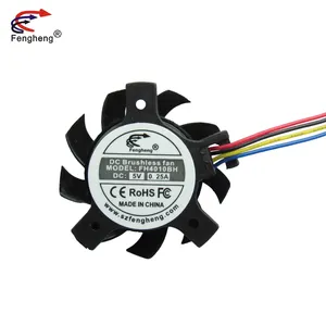 New Design Frameless 3010 Fan DC 5V 12V 24V 30x30x10mm Micro Ball Bearing Brushless Cooling Fan 30mm