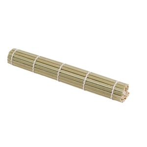 Esterilla de bambú para enrollar sushi de color verde, cortina comercial para sushi, herramienta para envolver arroz con algas, esterilla de bambú para uso especial, venta al por mayor - Product Image 5