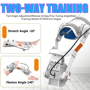 Entrenador Profesional <span class=keywords><strong>de</strong></span> Articulación <span class=keywords><strong>de</strong></span> Rodilla, Flexión y Extensión <span class=keywords><strong>de</strong></span> 10-140 Grados, Equipo <span class=keywords><strong>de</strong></span> Rehabilitación Bidireccional para Ejercicio en Casa Postoperatorio, con Certificación CE - Product Image 3