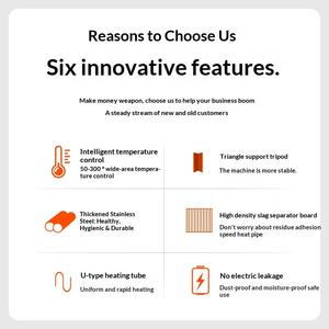 Freidora Eléctrica Comercial Ou Rui Te de Gran Capacidad, Cilindro Único, Temperatura Constante, para Brochetas, Pollo, Clavículas y Patatas - Product Image 6