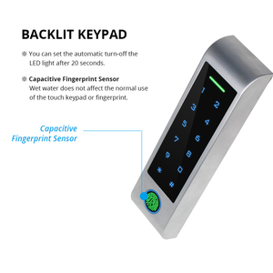 Secukey Khóa Vân Tay Kiểm Soát Truy Cập Tuya Điện Thoại Thông Minh Sản Phẩm An Ninh Thương Mại - Product Image 2