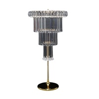Style moderne nouveau cristal glace Bar porte-fleurs pour salle de mariage Table décoration lieu Arrangement accessoires pour lieu de mariage