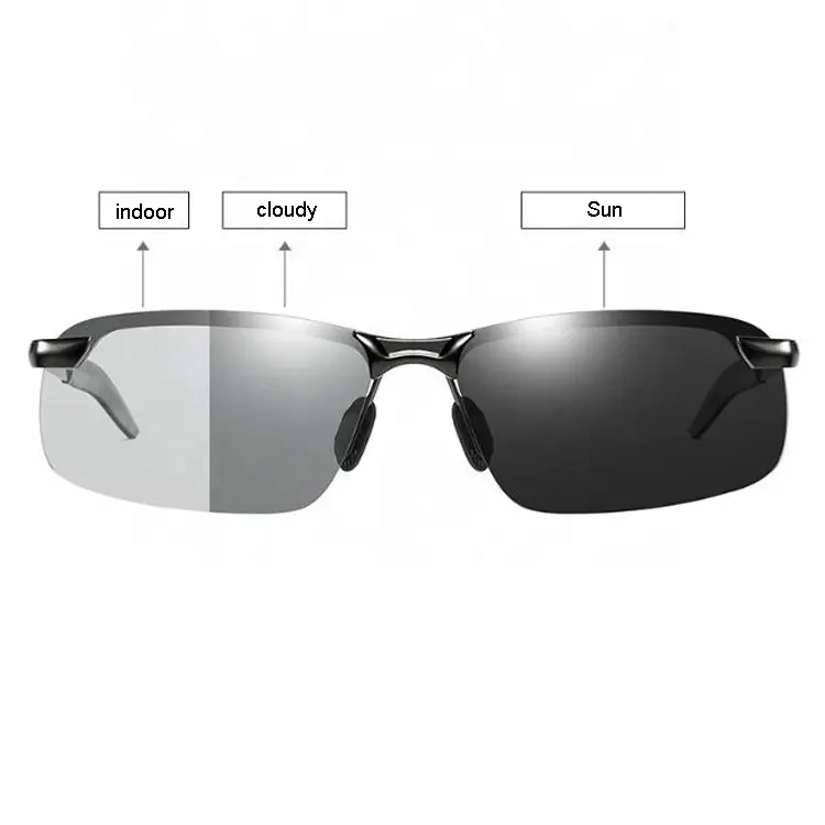 DOISYER दिन और रात polarized photochromic के लिए रात दृष्टि चश्मा ड्राइविंग धूप का चश्मा पुरुषों