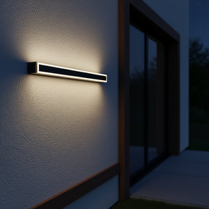 Lámparas de Pared Exteriores Modernas, Paquete de 2, Tira de 59.1 Pulgadas, 2700K-6000K, IP65 Impermeables, Regulables, Montaje en Pared - Product Image 2