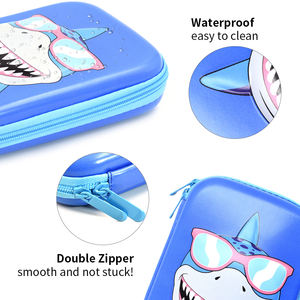 Prix d'usine, vente en gros, étui à crayons en EVA, logo personnalisé, étui à crayons rigide, étui à crayons de haute qualité pour enfants, commande en gros - Product Image 3