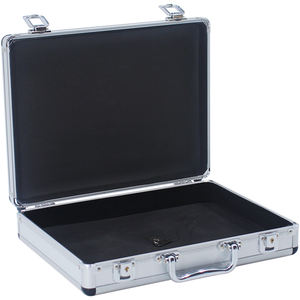 OEMカスタムサイズシルバーハードアルミ工具ケースヘビーデューティ機器キャリーブリーフケース発泡パッド付き - Product Image 1