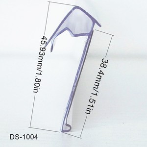 Tiras de plástico para exhibición de precios en supermercados, soportes de etiquetas para estantes, tiras de plástico para precios en supermercados - Product Image 3
