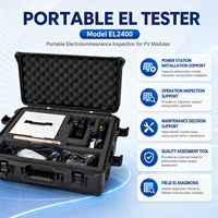 Testeur EL portable à mise au point automatique pour l'inspection des défauts des modules photovoltaïques dans les centrales solaires
