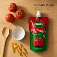Pochette Doypack à bec verseur pour emballage personnalisé de ketchup, sauce tomate et condiments – Vente directe usine