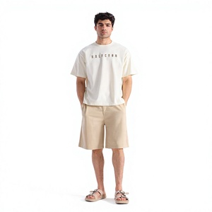 เสื้อยืดแขนสั้นผู้ชาย ผ้าฝ้ายถัก 100% ทรงปกติ แบบเรียบ พร้อมโลโก้สั่งทำ เนื้อผ้านุ่ม สวมใส่สบาย เหมาะสำหรับใส่ลำลองในฤดูร้อน - Product Image 1
