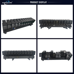 12*60W LED testa mobile luci Bar KTV Disco fascio <span class=keywords><strong>effetto</strong></span> di illuminazione con controllo DMX512 bianco verde rosso blu emissione - Product Image 5