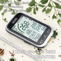 Ordinateur de vélo électronique sans fil XOSS G3+ 2,8 pouces GPS ANT+ pour VTT et vélos de route avec Strava, compteur de vitesse et application XOSS