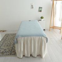 Ensemble de literie de Massage de SPA, ensemble Standard de Salon de beauté, linge de lit de beauté, jupe de Table, taie d'oreiller