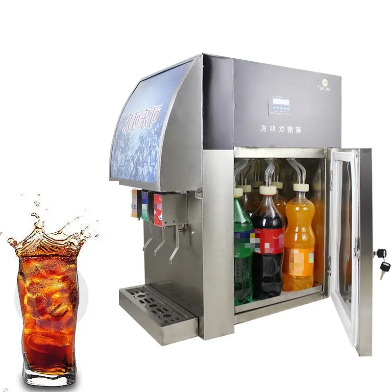 Distributeur automatique de cola, personnalisable directement par le fabricant/distributeur de fontaines de soda cola