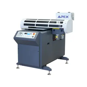 APEX latest 600*900 uv led desktop printer price hot selling