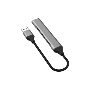 超ミニ4ポート<span class=keywords><strong>USB</strong></span>タイプ<span class=keywords><strong>C</strong></span>ハブ高速転送アルミ合金<span class=keywords><strong>USB</strong></span> 3.0インターフェース在庫あり - Product Image 2