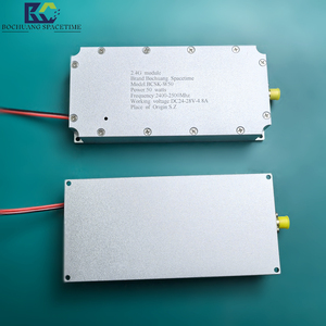BCSK-W50 WIFI 47dbm 2.4GHz 50 W RF daya modul amplifikasi ICGAN Chip sinyal Generator UAV modul Video ICs" - Product Image 2