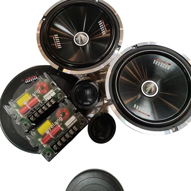 High Quality 6.5 Inch Front Door Car Audio Tweeter Speaker Factory Price Coaxial Disc Design Iron Musical Horn Radio Tweeters