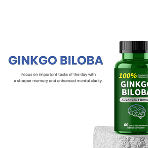 Suministro de Productos de Salud a Base de Hierbas al por Mayor, Cápsulas Blandas de Ginkgo Biloba, Extracto de Ginkgo Biloba que Favorece una Mejor Salud Cerebral - Product Image 2