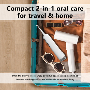 Carepik 2025 último cepillo de dientes sónico inalámbrico 2 en 1 y cepillo de dientes de hilo <span class=keywords><strong>dental</strong></span> portátil Limpieza de dientes - Product Image 5