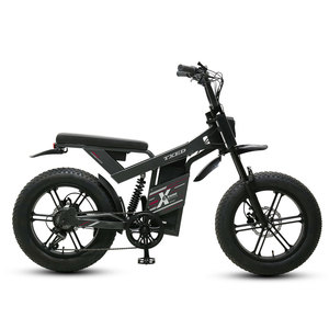 Bicicleta Eléctrica TXED Elegante <span class=keywords><strong>de</strong></span> 7 Velocidades, 48V 500W 13AH con Batería <span class=keywords><strong>de</strong></span> Litio y Cuadro <span class=keywords><strong>de</strong></span> Acero, Estilo Motocicleta con Llantas Anchas para Aventura - Product Image 2