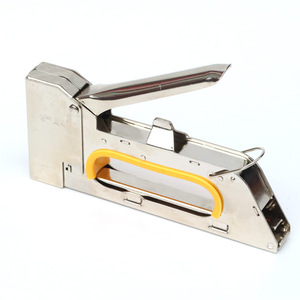 Pistola de clavos manual Hudong 1008F de metal en forma de U para trabajar la madera - Product Image 3