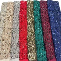Robe de mariage de style européen américain Nouvelle broderie de paillettes incurvées 100% sacs de couleurs personnalisées respirants en maille de polyester