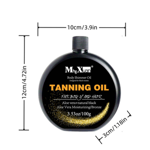 Aceite Iluminador para Rostro y Cuerpo, con Brillo Bronceado, Hidratación Profunda, Cuidado de la Piel, Directo de Fábrica - Product Image 5