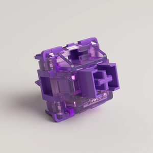 <span class=keywords><strong>AKKO</strong></span> <span class=keywords><strong>V3</strong></span> Pro Lovender Purple Switch 45PCs Diseño a prueba de polvo 40gf Interruptor táctil 5 pines - Product Image 2