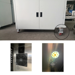 Gabbia di ossigeno professionale per animali domestici che fornisce il controllo della temperatura divisorio Design veterinario gabbie in acciaio inossidabile - Product Image 3