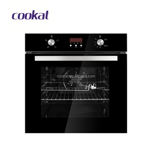Fours électriques encastrés noirs de 63L <span class=keywords><strong>avec</strong></span> 9 fonctions Appareils de cuisine Rôtissoire à convection Contrôle mécanique - Product Image 3