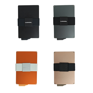 Elegante y Delgado Tarjetero de Aluminio con Bloqueo RFID, Diseño Automático de Apertura - Product Image 6