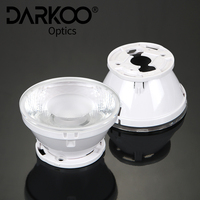 Lentilles LED COB rondes en PMMA de 29 mm, optique multi-angle de 40 degrés pour éclairage de surface à perles SMD 5050
