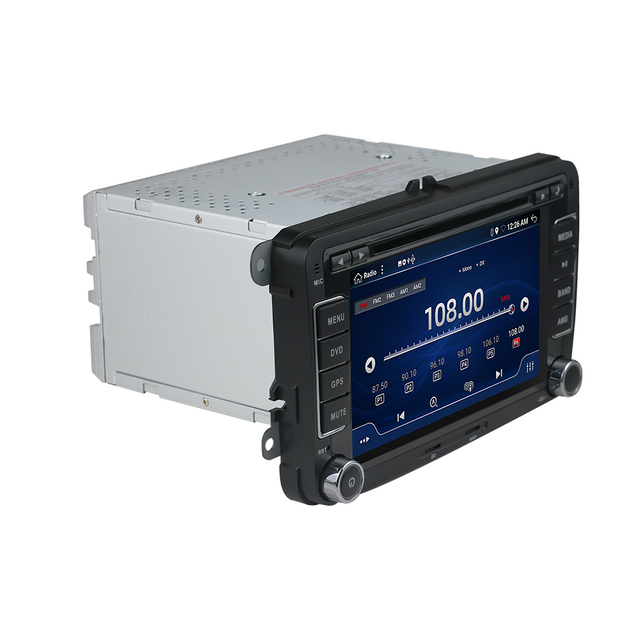 7" Car Audio Car DVD Player 2din GPS Navigation Android 11 WIFI 4G DSP AHD Camera for VW Car