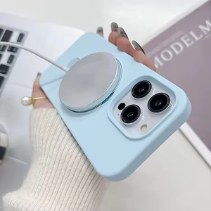 <span class=keywords><strong>2025</strong></span> cho <span class=keywords><strong>Iphone</strong></span> 11 12 13 14 15 16 Pro Max New Silicone điện thoại di động Trường hợp Quảng Châu bán buôn điện thoại di động bao gồm với vòng từ - Product Image 1