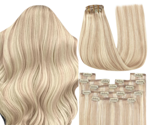 Estensioni di Capelli Umani Nerissa Invisible Technique, 35 Colori, Remy di Alta Qualità, Trama Senza Cuciture, Disponibili - Product Image 4